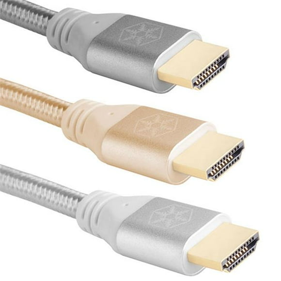 Câble HDMI 2.0b 4K Ultra Haute Vitesse Certifié Premium de 1,8 m, Charbon