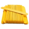 thumbnail image 2 of Yellow Jumbo Craft Sticks 6-inch, Pack of 1000 Popsicle Sticks for Crafts, Wax Sticks, & Thanksgiving Tongue Depressors, by Woodpeckers, 2 of 5