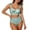 multi-colored (striped), variant on XIYON Womens Bikini Sets Tie Shoulder Bikini 2 Piece Striped Swimsuits High Waisted Bathing Beach Vacation 2026 Classic