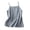 Blue, variant on Cotton Tank Top Women 100%Cotton Linen Blend Crew Neck Cami, Solid Split Hem Sleeveless Casual Tank Blue L