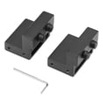 thumbnail image 1 of 2pcs Aluminium Alloy Barn Door Stopper Replacement Sliding Barn Door Stopper, 1 of 7