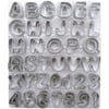 Fondant Cut-Outs 37/Pkg-Alphabet & Numbers