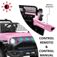 thumbnail image 2 of Montable Electrico Camioneta para Niños con Luz y Sonido 12v Control Remoto Bluetooth Apto a Partir de 3 años - Rosa, 2 of 7
