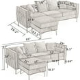 thumbnail image 5 of Square Arm Style - Breathable Fabric - Living Room Decoration - Comfortable and Stylish, 5 of 6