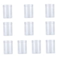 thumbnail image 3 of OUNONA 10Pcs Round Plastic Container With Lids Airtight Cookie Jars For Home Use 4.32X3.34X4.32In, 3 of 8