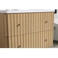 thumbnail image 4 of La Jolla 30" Floating Bathroom Vanity Washed Oak, 4 of 10