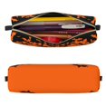 thumbnail image 2 of Disketp Halloween With Black Bats Estuche de Lápices de Cuero con Cierre, Estuche Compacto para Papelería, Bolígrafos y Accesorios Pequeños, 2 of 7