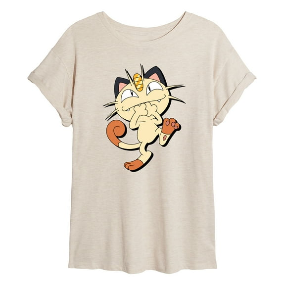 Pokémon - Meowth Shadow - Women's Oversized T-Shirt