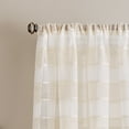 thumbnail image 2 of Curtainworks Harbor Curtain Panel Pair Linen, Pole Top, Sheer, Indoor, 50" x 84", Adult, 2 of 5