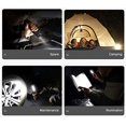 thumbnail image 4 of Luz de trabajo LED recargable, luz de inspección con rotación de 360 ​​grados y linterna LED COB de 5 W con base magnética y gancho ER, 4 of 5