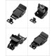 thumbnail image 4 of Pestillo de palanca de acero inoxidable de 4 piezas, pestillo de resorte, pestillo de palanca para cajas de maletas, negro esquí esquí Gafas de esquí, 4 of 5