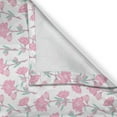 thumbnail image 3 of Ambesonne Rose Kitchen Curtains, Tender Spring Flourish, 55"x39", Dried Rose Seafoam, 3 of 3