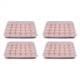 thumbnail image 1 of Contenedor de Huevos, Bandeja para Huevos Rellenos de Refrigerador con Tapa para 60 Huevos - Paquete de 4 Portátiles de Plástico Apilable para Nevera, 1 of 5