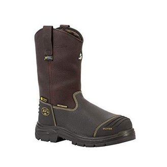 8” Wellington Steel Toe Work Boots for Men – Electrical  display picture 2