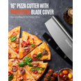 thumbnail image 3 of Pala para pizza Mooues de aluminio 36 x 40 cm con mango plegable, 3 of 6