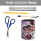 thumbnail image 5 of Gremlins El Lote Salvaje-theme Cylinder Pen Holder Pencil Organizer with Flannel Lining PVC Leather Material Cardboard Base for study work 10*8CM, 5 of 6