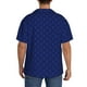 thumbnail image 3 of Fotbe Navy Blue Camisa Estampada de Manga Corta para Hombre, Casual de Verano, Estilo Playero, Sin Arrugas-X-Large, 3 of 5