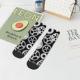thumbnail image 7 of Naloa Metallic Gears Ankle Socks for Women Non Slip Socks No Show Socks Classic Low Cut Casual Socks Casual Socks, 7 of 7