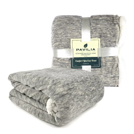 Premium Melange Sherpa Throw Blanket By Pavilia Light Gray 40 Fascinating Light Gray Throw Blanket Premium Melange Sherpa Throw Blanket By Pavilia Light Gray 40 Fascinating Light Gray Throw Blanket