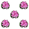 thumbnail image 1 of Destyer EVA Artificial Lotus Replacement Vivid Simulation Outdoor Garden Landscaping Photography Fake Water Flower Dark Pink 5Set, 1 of 6