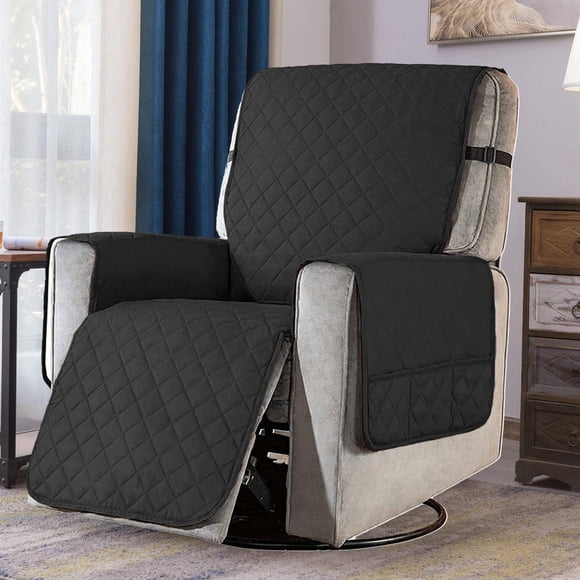 Sofa Cover for Recliner Chair - Stretch Slipcover with Printed Design Washable Armchair Protector Durable Furniture Slipcover for Home Living Room Easy Fit