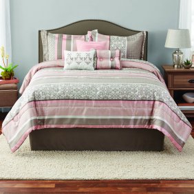 Better Homes Gardens Full Or Queen Nina Comforter Set 7 Piece