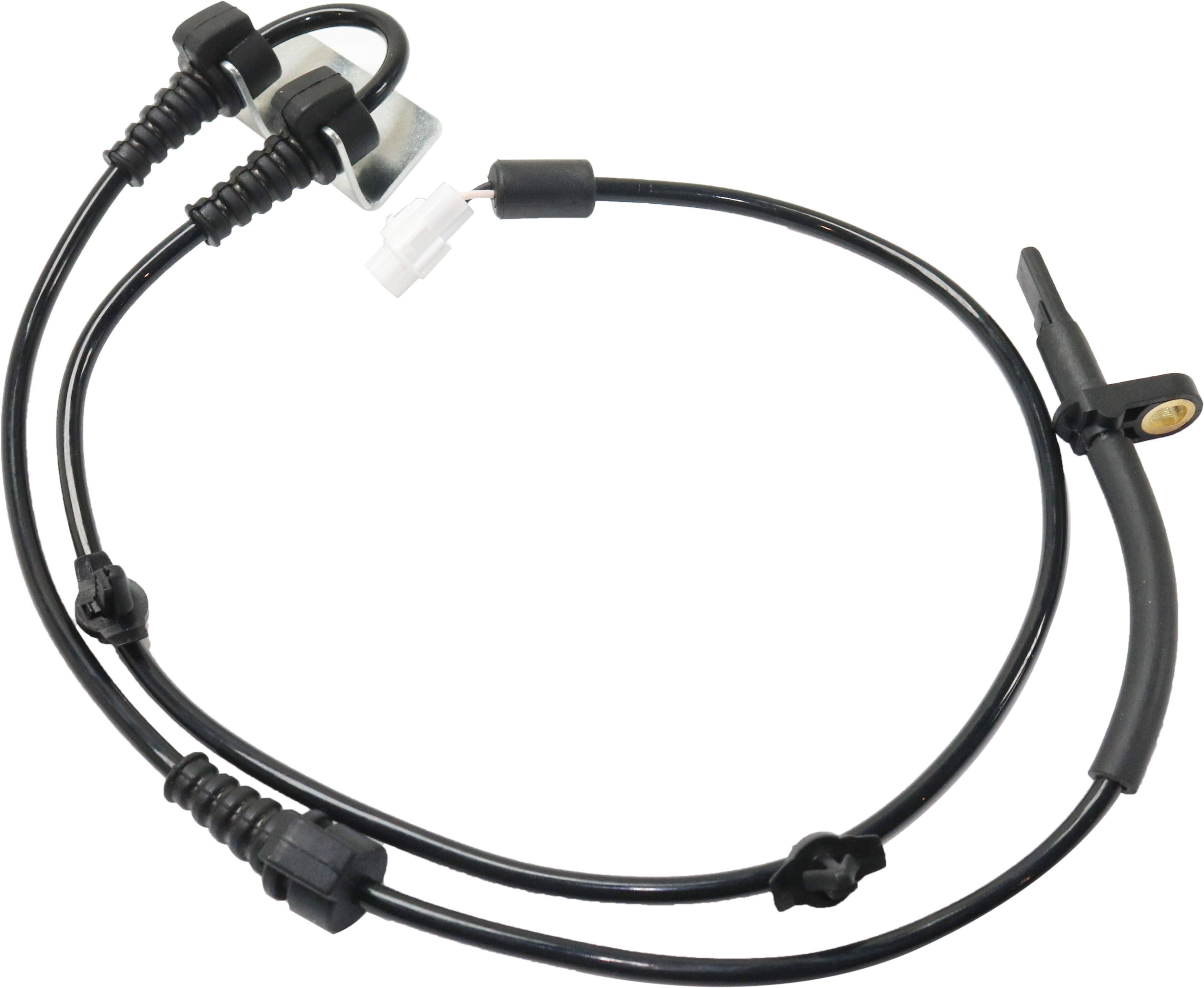 ABS Speed Sensor Compatible with 2007-2013 Suzuki SX4 Front, Passenger Side 4 Cyl 2L Male Connector Blade type 3-Prong Terminal