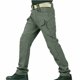 thumbnail image 4 of Yaoyar Men's Snow Pants Ski Softshell Warm Outdoor Waterproof Outdoor Work Travel Hiking Pants with Multiple Pockets, 4 of 7