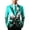 01-Mint Green2189, variant on SONXAHE Mens Gray Haunted Castle Pumpkin Print Blazer Notched Lapel Long Sleeve Halloween Party Suit Jacket
