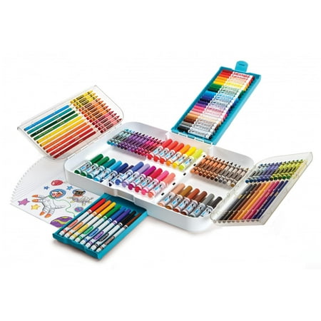 Crayola Ultra Smart Case, Coloring And Art Supplies, 150 (Best Art Supplies For Kids)