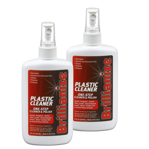 Brillianize 8 oz. Pump Spray Bottles - 2 Pack