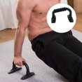 thumbnail image 2 of STRANDCHIC 2Pack Portable Fitness Equipment PVC Blue Push-up Bracket for Balanced Training, 2 of 5