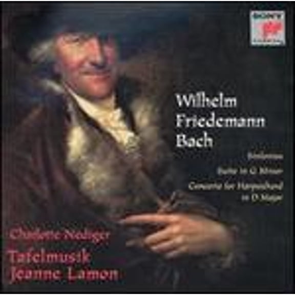 Wilhelm Friedemann Bach: Sinfonias; Suite in G minor; Concerto for Harpsichord in D major (CD) by Charlotte Nediger (harpsichord), Tafelmusik Baroque Orchestra