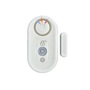 OPP 4in1 Door Alarm with Touch Button, Door Window Sensor, 125dB, Self-Adhesive Installation