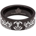 thumbnail image 5 of Thistle Tungsten Carbide Ring, 5 of 9