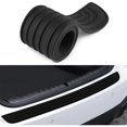 thumbnail image 2 of ZheElen Car Trunk PVC Soft Rubber Anti-collision Strip Vehicle Safe Anti Scratch Strip For Car Trunk black+red 9*104 cm, 2 of 6