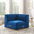 thumbnail image 4 of Sanguine Channel Tufted Performance Velvet Modular Sectional Sofa Right Corner Chair, 4 of 4