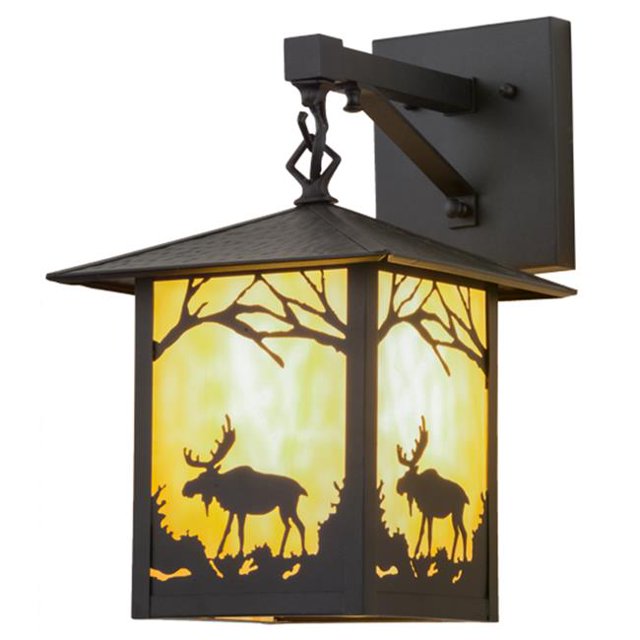 9 in. Seneca Moose Creek Hanging Wall Sconce