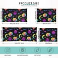 thumbnail image 3 of GZHJMY Happy Halloween Pillowcase Plush Pillowcase for Hair and Skin, Soft Standard Size Pillow Cases Zippered Queen Pillow Case Set of 1-20x40in Home Decor, 3 of 7