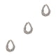 thumbnail image 4 of Collar bohemio Qarigey Vintage cadena gruesa colgantes decoración Blanco, 4 of 6