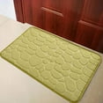 thumbnail image 3 of Muecwrye Memory Foam Bathroom Rugs, Ultra Soft and Absorbent Bath Mat, Embossed Non-Slip Thick Bath Rug for Bathroom Floor, 32"x20",Clearance, 3 of 3