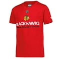 thumbnail image 2 of Youth Fanatics Red Chicago Blackhawks Authentic Pro Wordmark T-Shirt, 2 of 3