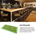 thumbnail image 4 of Portable Golf Swing Training Mat with Ball Trajectory Tracking - 9.4 x 19.3 Inch Non-Woven Fabric Surface, Anti-Slip SBR Base, Lightweight Practice Pad for Home/Outdoor Use, Ideal Gift for Golf, 4 of 6