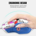 thumbnail image 3 of Wired Gaming Mouse, 10 Button Macro Programmable, 13 RGB Lighting Modes, 12800dpi, Mechanical Micro Switch, Fast Rebound, 6 Speed Adjustable DPI for Gaming and Office, 3 of 7
