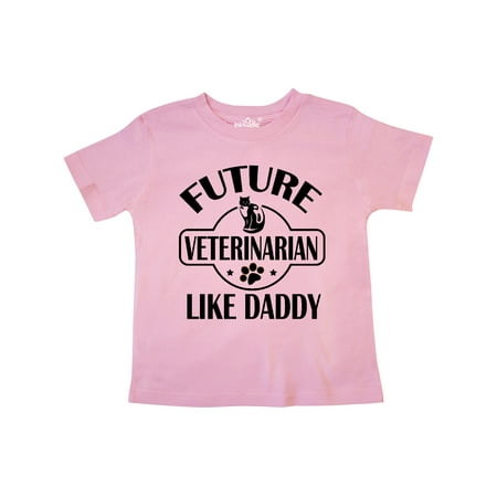 

Inktastic Veterinarian Like Daddy Gift Toddler Boy or Toddler Girl T-Shirt