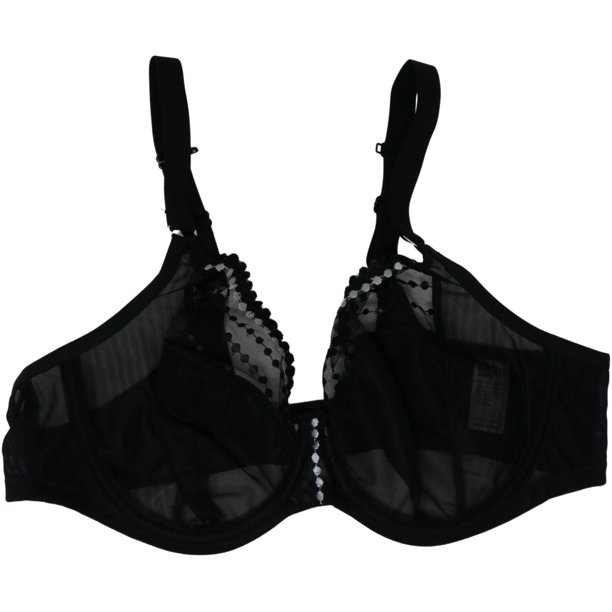 Elomi Elomi Women's Black Charley Bras and Accessories 40Ddd