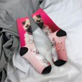 thumbnail image 5 of KLL Colorful Dog Cat Collage Print Cool Socks Men's Women's Crew Socks Funny Crazy Novelty Stockings, 5 of 6