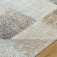 thumbnail image 4 of Livabliss Washable Rugs for Living Room, 5x7 Lillian Modern Brown Area Rug, Bedroom Dining Room Home Decor Stain Resistant Carpet (5'3" x 7'), 4 of 7