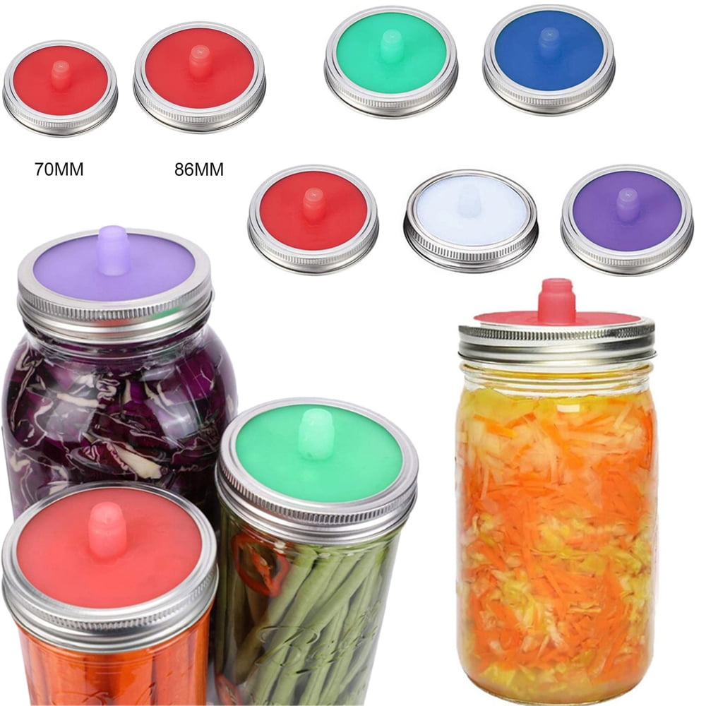 Durable Fermentating Lid Airlocks Sealed Cover Fermentation for Wide Mouth Jar 