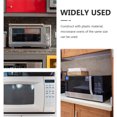 thumbnail image 3 of MasteelfCA 3PCS Microwave Turntable Ring Round Microwave Oven Tray Support Holder Rack, 3 of 7